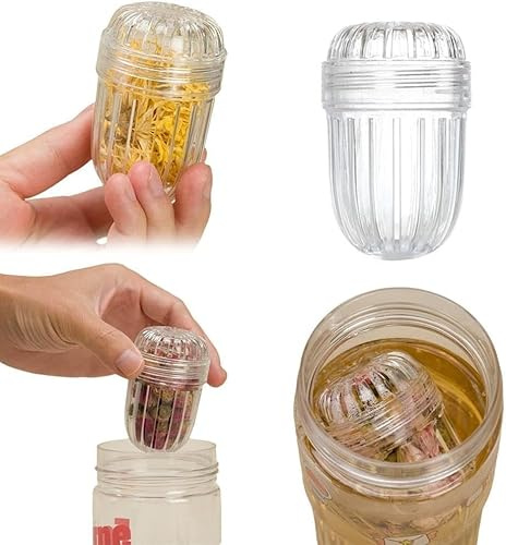 1Pc Clear Tea Infuser Ball,Plastic Mesh Tea Ball, Tea Infuser Strainer Filters for Tea,Tea Basket Coffee Filter,Tea Diffuse Strainer Filters for Tea Leaves and Filters