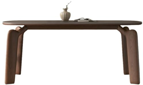 AHGFTYRDT Esstisch Esstisch aus massivem Holz im antiken Stil, Teetisch for den Haushalt, Kleiner Esstisch aus Schiefer, moderner Couchtisch Küchentisch