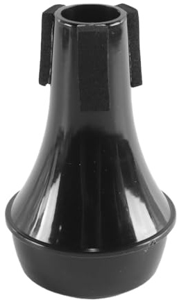 Durlo Copper Fittings Trumpet Practice Mute Professional Lightweight Brass Mute Musical Replacement Accessories Black​