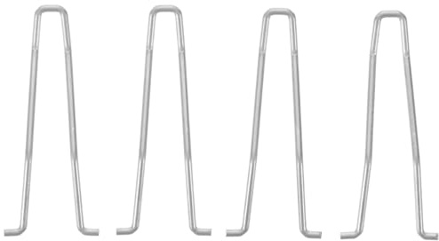 HEALEEP 4 Stück Frühlings Nagelknipser Zubehör aus Edelstahl in Silber für Mühelose Installation und Universelle Passform bei Maniküre und Pediküre