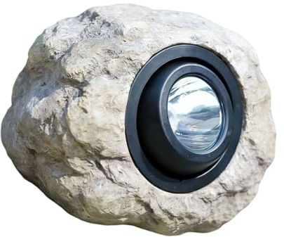 Mekalero Lampada a energia solare con batteria ricaricabile integrata illuminazione notturna per vialetto esterno aiuola decorazione a bordo piscina luci solari decorative