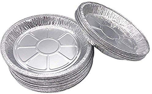 Premium-Kuchenformen aus Aluminiumfolie, 15,2 cm, 50 Stück Einweg-Formen aus Stanniol für Torten und Quiche.