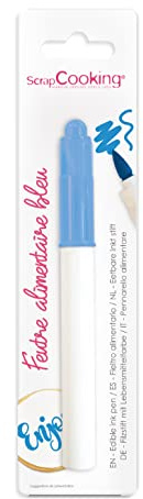 Scrapcooking Feutre Alimentaire Bleu 24 g - Lot de 3