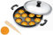 Belexy Appam Patra Non Stick Pan with Stainless Steel Lid, Paniyaram Pan, Appam Maker - 30 cm