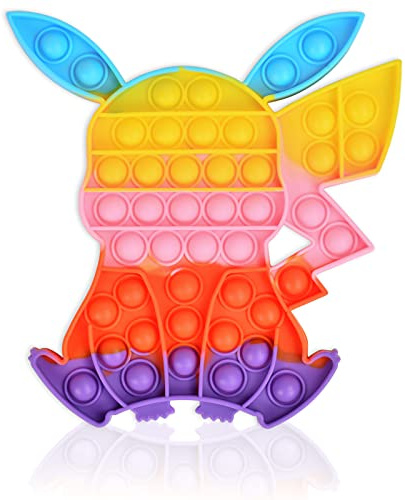 EKKONG Fidget Popper, pop Bubble, Poppet Antistress Spielzeug, Sensorisches Spielzeug zur Linderung von Angst und Stress, Squishy Toys für Kinder Erwachsene