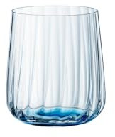 Spiegelau & Nachtmann, 4453165 - Set di 2 bicchieri in cristallo blu oceano, 340 ml, stile di vita