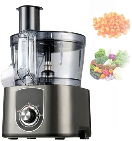 Cashwise Electric Vegetable Dicer, Commercial Vegetable Chopper Dicer Shredder Automatic Onion Potato Cutter Food Processor Fruit Cutting Machine with Dicing Knife nets and Slicing Blade Blades,Black