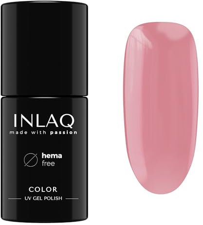 INLAQ® UV Nagellack | Nail Polish Gel | Gellack UV/LED Lack - Glow Spectrum Kollektion 6ml - Puce