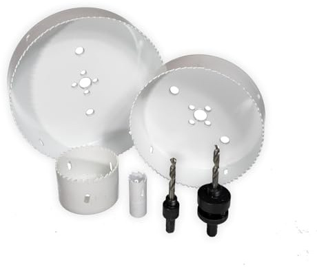 Scie cloche bimétallique HSS diamètre 16-210 mm forets pour cloisons sèches 68 mm avec support hexagonal