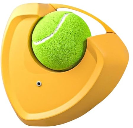 LOVIVER Tennistrainer-Ball mit Kordel, Tennis-Übungsgerät, Einzelspieler-Trainingsball für Kinder im Indoor-Tennisplatz