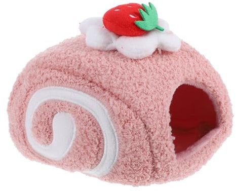 YARNOW Hamster Baumwollnest Als Schlafbetten Und Versteckhaus Warmes Und Komfortables Futterbett Für Kleine Haustiere Abnehmbares Design Für Einfache Reinigung