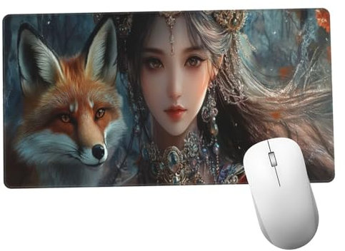 Dibujos Animados Alfombrilla Ratón 600x300x3mm Alfombrilla Raton XXL Grande con Base de Goma Antideslizante,Accesorios Gaming Belleza,Ordenador Gamer Regalos,Mouse Pad Gaming Mejora La Velocida Y1024