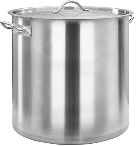 Genérico Olla de Acero Inoxidable 50 L 40x40 cm,Ollas altas-51135