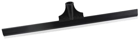 Folpus Escobilla de Goma Plana y Suave para Suelo de epoxi, Herramienta Dentada para Pintar Cemento, Ideal para el hogar, Oficina, fábrica y, Dientes de 4.8 Mm
