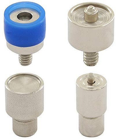 Werkzeug S-Feder, Druckknopfwerkzeug, Presswerkzeug für Ösenpressen, Nietpressen, Spindelpressen - für S-Feder-Druckknöpfe, 10 mm