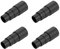Xinstroe 4 Pcs Vacuum Cleaner Hose Adapter, Universal Vacuum Hose Reducer Hose Adaptor Kit for Vacuum Cleaner Hose Converter Accessory Hose Connector Vacuum Conversion