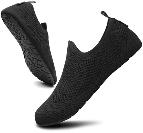 SAGUARO Pantofole Unisex Leggere Antiscivolo Ciabatte da Casa Esterno Traspirante Scarpe da Acqua, AC Nero 42/43