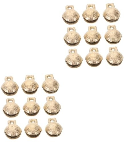 DIYEAH 20stücke Mini Kupferglocken Für Haustiere Retro Tierglocken Leichte Anti-Verlust Lösung Mit Klaren Klängen Für Hunde Und Katzen Für Bastelprojekte Und Haustierdekoration