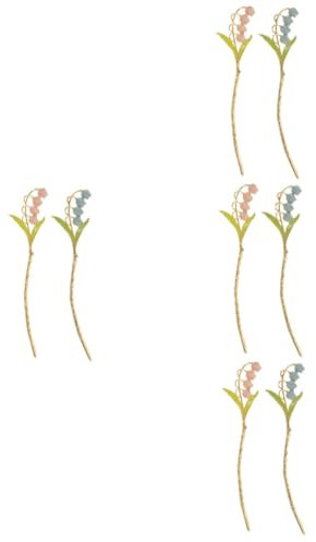 FRCOLOR 8pcs Hair Sticks for Buns Women Hair Accessories Stick Flower Curly Bun Chopsticks Style