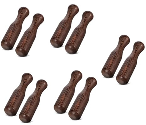 Ciieeo 10pcs Grinder Spice Kitchen Gadget Pestle Replacement Food Masher Grinding Stick Manual Masher Pestle Spice Grinding Tool Lab