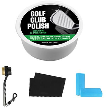 bnsggl Golfschläger Reiniger Reinigung Kratzerentferner Rostentferner Golfschläger Eisen Polieren Putter Golfreiniger Schwamm Golfwerkzeug