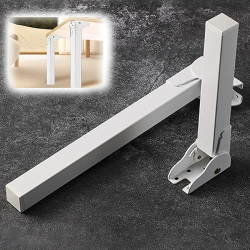 pingping1991 2Pcs Klapptischbein,Tischbeine Klappbar Kurz Eckig Laptop Table Leg Faltbare Tischbeine Möbelbeine für Klapptisch, TV-Schrank, DIY-Möbel