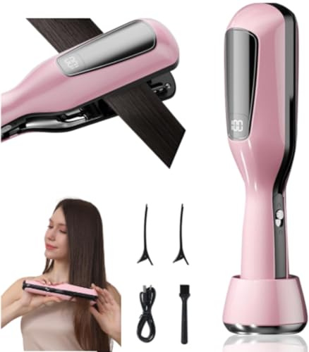 2 En 1 Coupe Fourche Cheveux，peigne fourche cheveux，tondeuse cheveux，Avec Ions Négatifs, élimine Les Pointes Fourchues Et Les Cheveux Abîmés, Rechargeable Par Usb, Idéale Pour La Maison Et Les Voyage