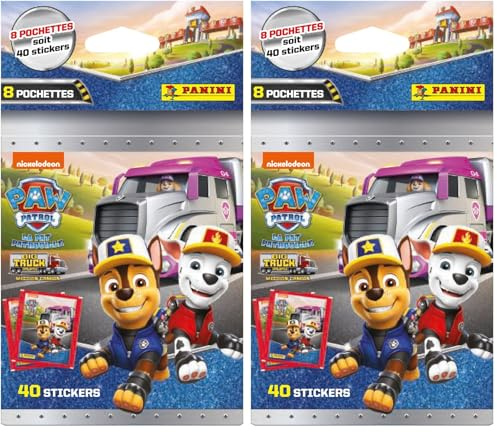 Panini La Pat’Patrouille Le Film Blister 8 Pochettes (Lot de 2)