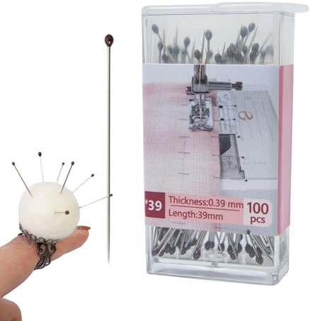 Pins - 100 Pieces Easy Grip Craft Tool with Ball Heads - Cutter Pins - for Jewellery Decoration Crafts Men Women Girls Teenagers Craft Enthusiasts