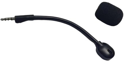 APGLSXY Plongez dans le jeu avec un micros amovible de 3,5 mm compatible avec les casques Arctis1 et microphone de 14 cm. Accessoire de jeu