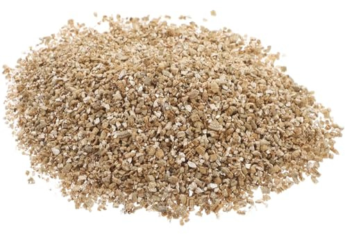 Totority Granulado de Vermiculita y Excelente Retención de Humedad con Textura Fina para Jardinería Interior y Exterior para Plantas y Setas