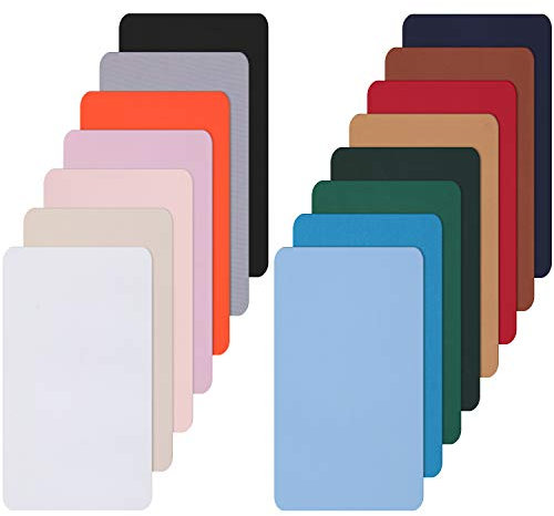 15 Stück Nylon Reparatur Patches Selbstklebende Nylon Patch Wasserdicht Leichte Reparatur Patches für Kleidung Nieder Jacke Reparatur Löcher Zerreißen (25 x 15 cm)
