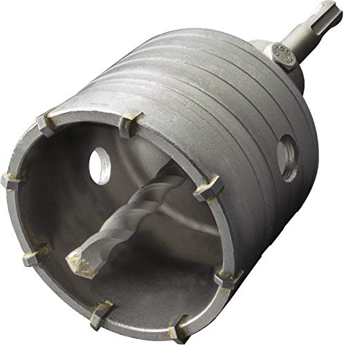 GRAFF 68mm Sega a Tazza per Muro, Cemento, Mattoni, Mattone di Silicato – Carotatrice a Tazza per Muro – Adattatore SDS Plus 110mm, Punta di Centraggio 8x110mm - Frese a Tazza