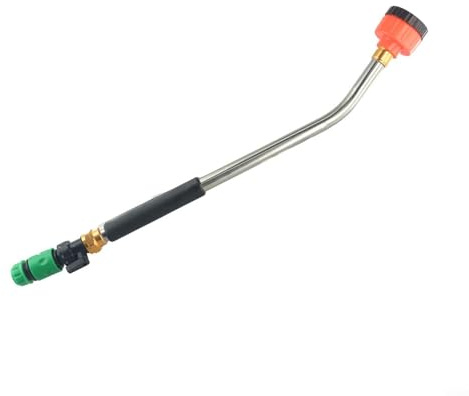BlissfulAbode Garten-Bewässerungsgerät 62Cm Lang 4 Anschlüsse 1000 Mesh Brause Sprühpistole Für Gewächshaus Pflanzen Blumen Gemüse Landwirtschaft Leicht Verstellbar Wassermenge(Random Color)