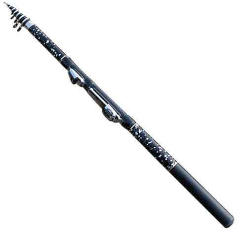 Portable Fishing Rod | Carbon Fiber Rotary Fishing Stick, Trout Surf Rod Compact, Travel Accessories Backpack Fishing Rod