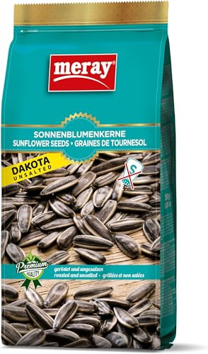 MERAY Graines de tournesol Dakota grillées et non salées 250g (Lot de 6)