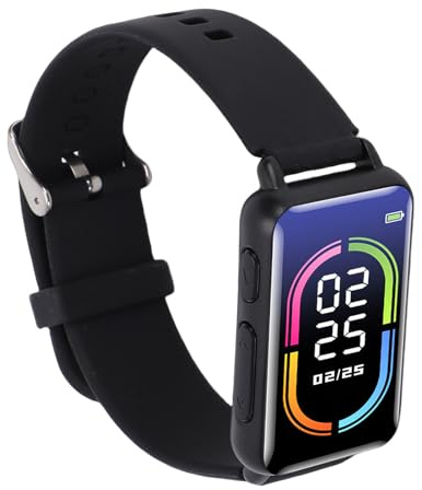 CCYLEZ Reloj con Grabadora de Voz, Transcripción Inteligente para Reuniones, Conferencias, Entrevistas, con Reducción de Ruido por IA, Traducción Multilingüe, para Teléfonos (16GB)