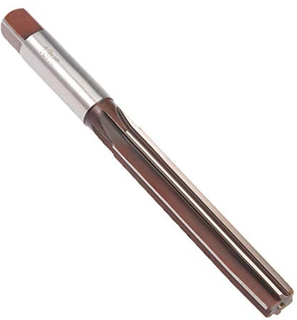 sourcing map Hand Reamer 13mm Alloy Tool Steel H8 6 Straight Flutes Hand Milling Cutter Tool Metric Reaming Drill Bit for Metal