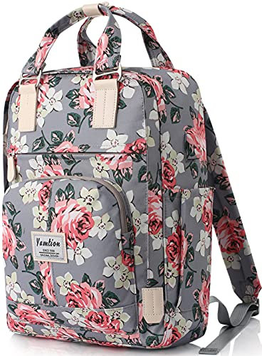 YAMTION Rucksack Frauen Rucksack Damen Daypack Damen,Schulrucksack Laptop Rucksack Mädchen Teenager Tagesrucksack für 15.6 Zoll Laptop,für Schule Universität Freizeit Arbeit