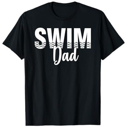 Swim Dad - Schwimmer Wassersport Schwimmen T-Shirt
