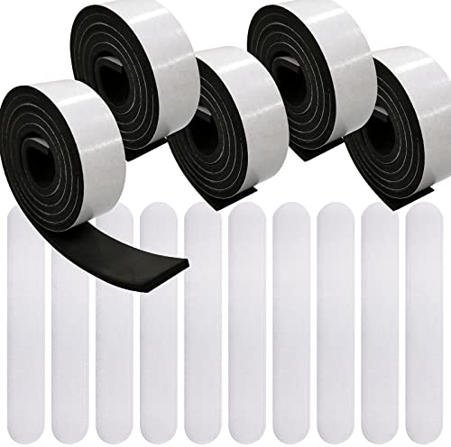 Daily Treasures 31.5 Hat Size Reducer, 5 Rolls of Hard Hat Inserts to Make Smaller with 10Pcs Cap Absorbent Sweat Pads-Foam Hat Tape Size Reducer for Fedora, Baseball Caps, Pana, Cowboy Hat