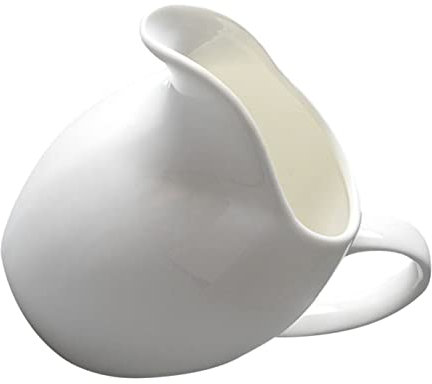 UPKOCH Pot à Lait Céramique Distributeur De Sauce Pour Cuisine Verseur Pratique Avec Poignée Ergonomique