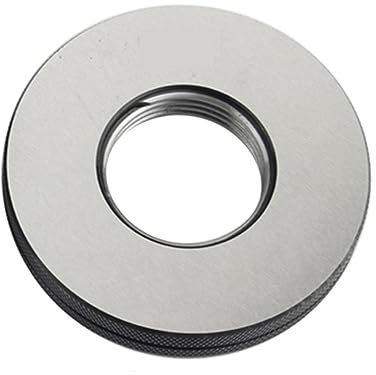 NURII Gewinderinglehre, M6 M8 G1 G1/2 G3/4 G3/8 Messgerät Genauigkeit Präzisions-Außengewindelehre Feingewinde-Testwerkzeug (Color : G1-8, Size : Pipe Ring Gauge)