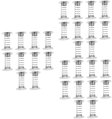 SAFIGLE 30pcs Dashboard Spring Base Toy Easy DIY Doll Accessories for Car Interior Decoration Compact Lightweight Shaking Head Design for Fun Personalization