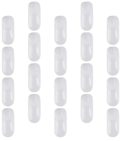 PRETYZOOM Support D’Affichage Chaussures Bébé en Plastique Clair Porte-Pieds Bébé pour Maintenir La Forme des Chaussures De Tout-Petit 20 Paires Présentoir pour Maison Et Boutique