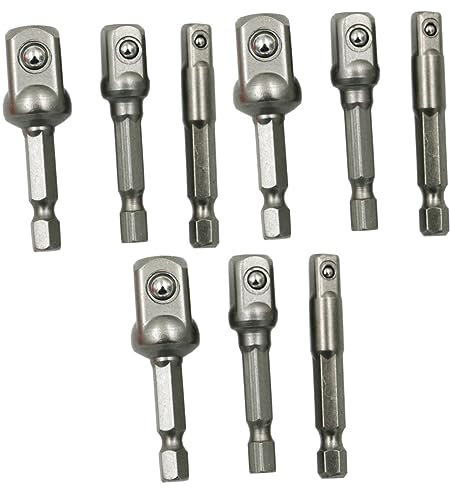 BESPORTBLE 9 Stk Akku-bohrer-adapter Sechskant-adapter Handbohrmaschine Konvertierungshebel