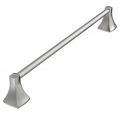 WZRUA 18 Inch Brushed Nickel Towel Bar Towel Rack for Bathroom Kitchen Hand Towel Holder Dish Cloths Hanger SUS304 Stainless Steel Rustproof Wall Mount