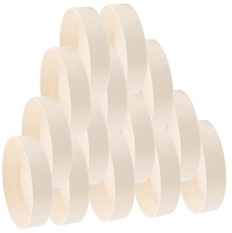 HOMSFOU 50pièces Capuchons De Tuyau Pvc Bouchons De Fin De Pour Arrosage Et Drainage Connecteurs Anti-blocage Et Faciles à Installer Pour Tuyaux