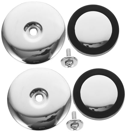 LABRIMP 2Pcs Replaceable Silicone Pan Lid Knobs with Stainless Steel Handles for Woks and Soup Pot Lids Classic Shape Design Strong and Sturdy