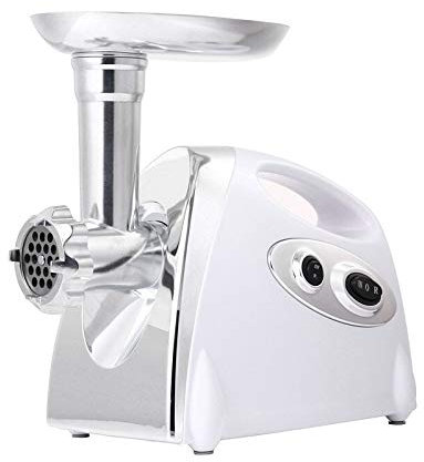 Tritacarne Elettrico 2800W Potente in Acciaio Inox tritacarne Cucina casa insaccatrice tritacarne